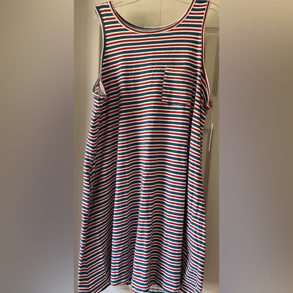 NWT Striped Swing Dress